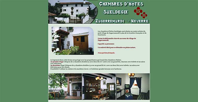 Locations Pays basque espagnol